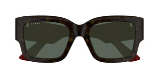 Gucci Gg1663s Women Havana Squared Sunglasses