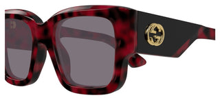 Gucci Gg1663s Women Red Squared Sunglasses