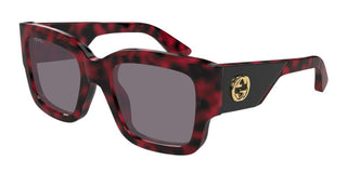 Gucci Gg1663s Women Red Squared Sunglasses