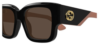 Gucci Gg1663s Women Black Squared Sunglasses