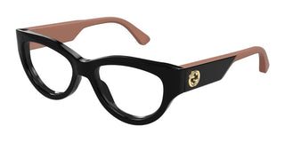 Gucci Gg1665o Women Black Cat Eye Eyeglasses