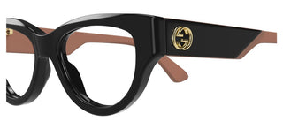 Gucci Gg1665o Women Black Cat Eye Eyeglasses