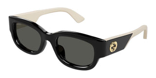 Gucci Gg1667sk Women Black Rectangle Sunglasses