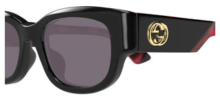 Gucci Gg1667sk Women Black Rectangle Sunglasses