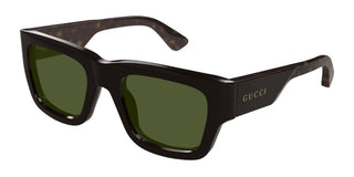 Gucci Gg1668s Men Havana Squared Sunglasses