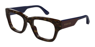 Gucci Gg1669o Men Havana Squared Eyeglasses