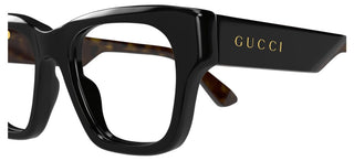 Gucci Gg1669o Men Black Squared Eyeglasses