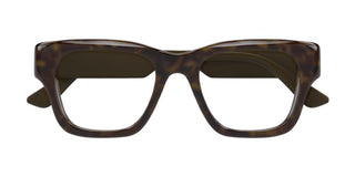 Gucci Gg1669o Men Havana Squared Eyeglasses