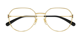 Gucci Gg1675o Women Gold Round Eyeglasses