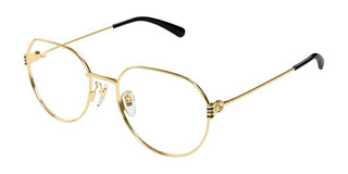 Gucci Gg1675o Women Gold Round Eyeglasses