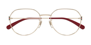 Gucci Gg1675o Women Rose Gold Round Eyeglasses