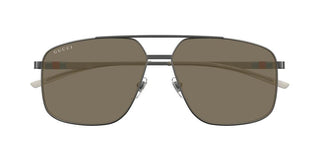 Gucci Gg1676s Men Ruthenium Pilot Sunglasses