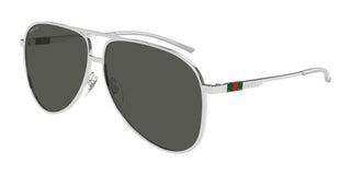 Gucci Gg1677s Men Silver Pilot Sunglasses