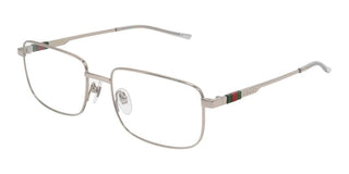 Gucci Gg1678o Men Silver Rectangle Eyeglasses