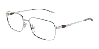 Gucci Gg1678o Men Silver Rectangle Eyeglasses