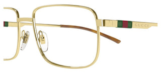 Gucci Gg1678o Men Gold Rectangle Eyeglasses