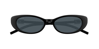 Gucci Gg1680s Women Black Oval Sunglasses