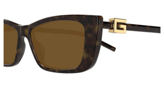 Gucci Gg1681s Women Havana Cat Eye Sunglasses