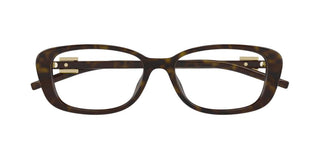 Gucci Gg1685o Women Havana Squared Eyeglasses