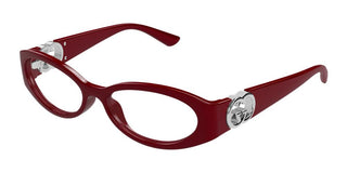 Gucci Gg1693o Women Red Oval Eyeglasses