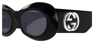 Gucci Gg1696s Women Black Oval Sunglasses