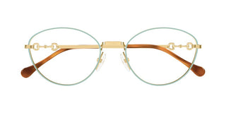 Gucci Gg1699o Women Gold Cat Eye Eyeglasses