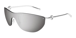 Gucci Gg1700s Women Silver Shield Sunglasses