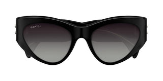 Gucci Gg1704s Women Black Cat Eye Sunglasses