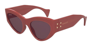 Gucci Gg1704s Women Red Cat Eye Sunglasses