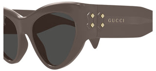 Gucci Gg1704s Women Brown Cat Eye Sunglasses