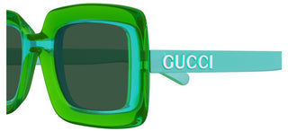 Gucci Gg1718s Women Green Oversize Sunglasses