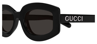 Gucci Gg1719s Women Black Oval Sunglasses