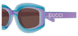 Gucci Gg1719s Women Violet Oval Sunglasses