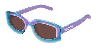 Gucci Gg1719s Women Violet Oval Sunglasses