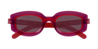 Gucci Gg1719s Women Red Oval Sunglasses