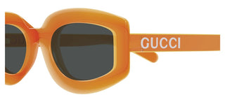 Gucci Gg1719s Women Orange Oval Sunglasses