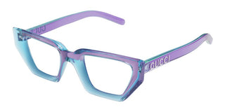 Gucci Gg1720o Women Violet Cat Eye Eyeglasses