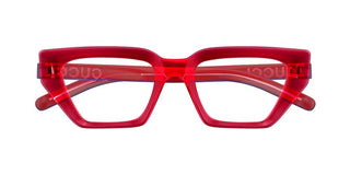 Gucci Gg1720o Women Red Cat Eye Eyeglasses