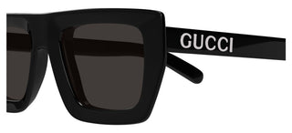 Gucci Gg1723s Unisex Black Squared Sunglasses