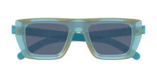 Gucci Gg1723s Unisex Blue Squared Sunglasses