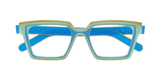 Gucci Gg1725o Men Blue Squared Eyeglasses