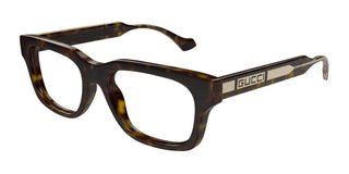 Gucci Gg1731o Men Havana Squared Eyeglasses