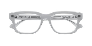 Gucci Gg1731o Men Grey Squared Eyeglasses