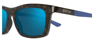 Gucci Gg1735s Men Havana Squared Sunglasses