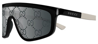 Gucci Gg1736s Unisex Black Shield Sunglasses