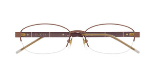 Gucci Gg1742oj Women Brown Squared Eyeglasses