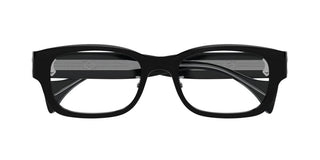 Gucci Gg1744oj Unisex Black Squared Eyeglasses