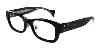 Gucci Gg1744oj Unisex Black Squared Eyeglasses