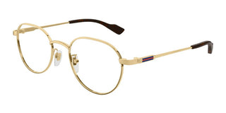 Gucci Gg1747oa Men Gold Round Eyeglasses