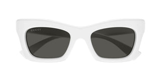 Gucci Gg1773sa Women White Cat Eye Sunglasses